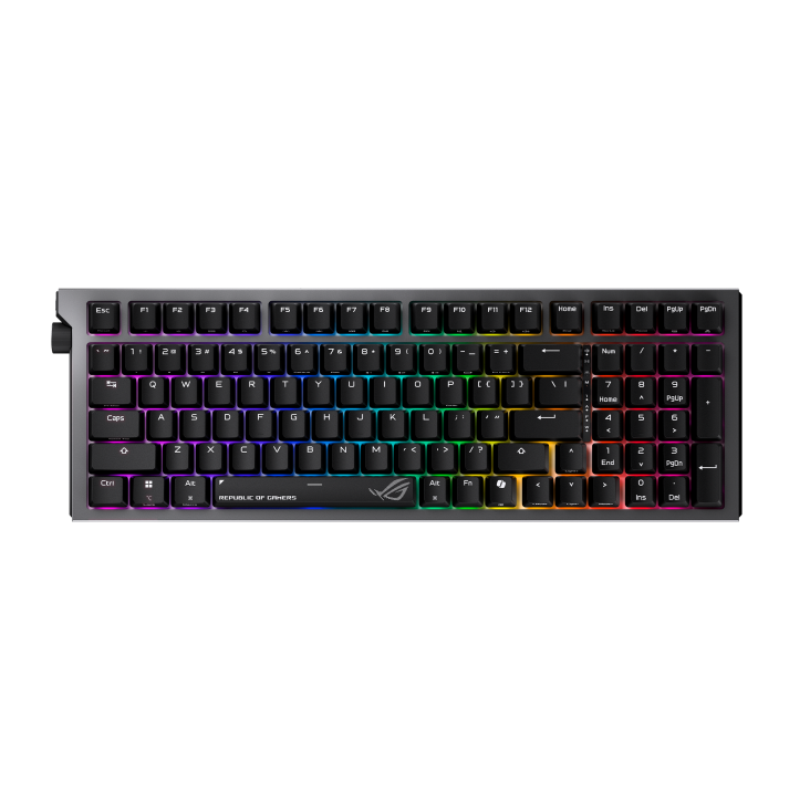 ASUS ROG Strix Morph 96 Wireless Gaming Keyboard | 96% Layout | ROG NX V2 | RGB