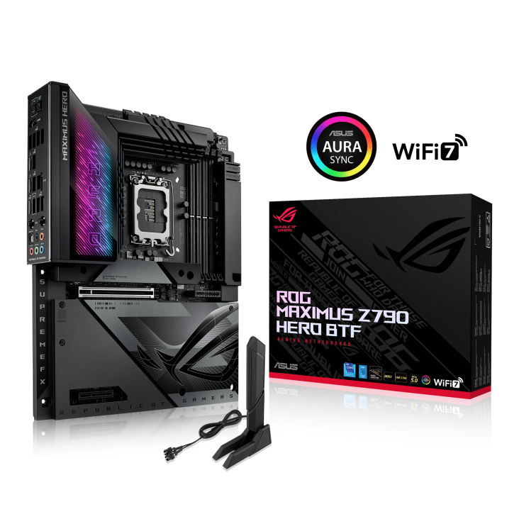 ASUS ROG Maximus Z790 Hero BTF Motherboard | Intel Z790 | LGA1700 | WiFi 7