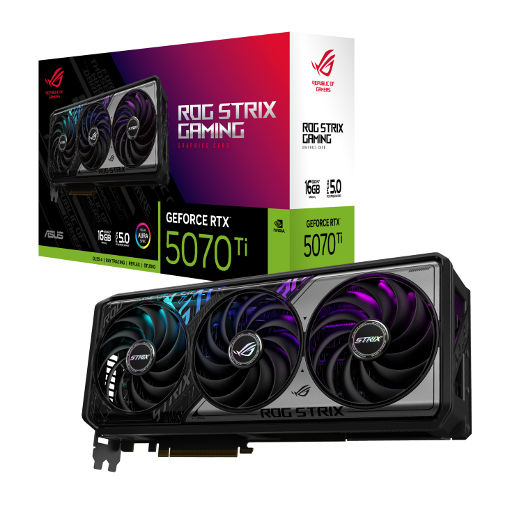 ASUS ROG Strix GeForce RTX 5070 Ti Graphics Card | 16GB GDDR7