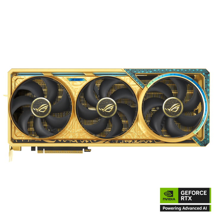 ASUS ROG Astral GeForce RTX 5080 Dhahab CORE OC Graphics Card | 16GB GDDR7