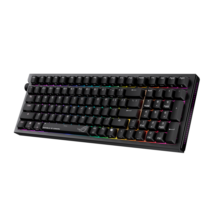 ASUS ROG Strix Morph 96 Wireless Gaming Keyboard | 96% Layout | ROG NX V2 | RGB