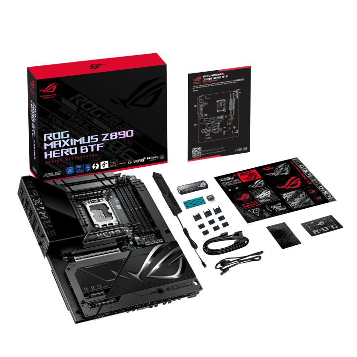 ASUS ROG Maximus Z890 Hero BTF Motherboard | Intel Z890 | LGA1851 | WiFi 7