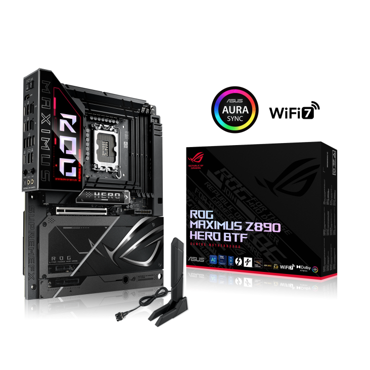 ASUS ROG Maximus Z890 Hero BTF Motherboard | Intel Z890 | LGA1851 | WiFi 7