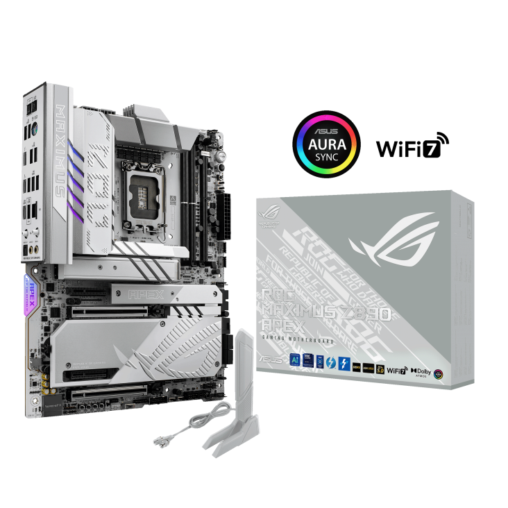 ASUS ROG Maximus Z890 Apex Motherboard | Intel Z890 | LGA1851 | WiFi 7